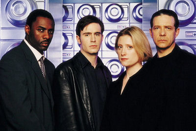 Promotional shot of Ultraviolet cast in character attire